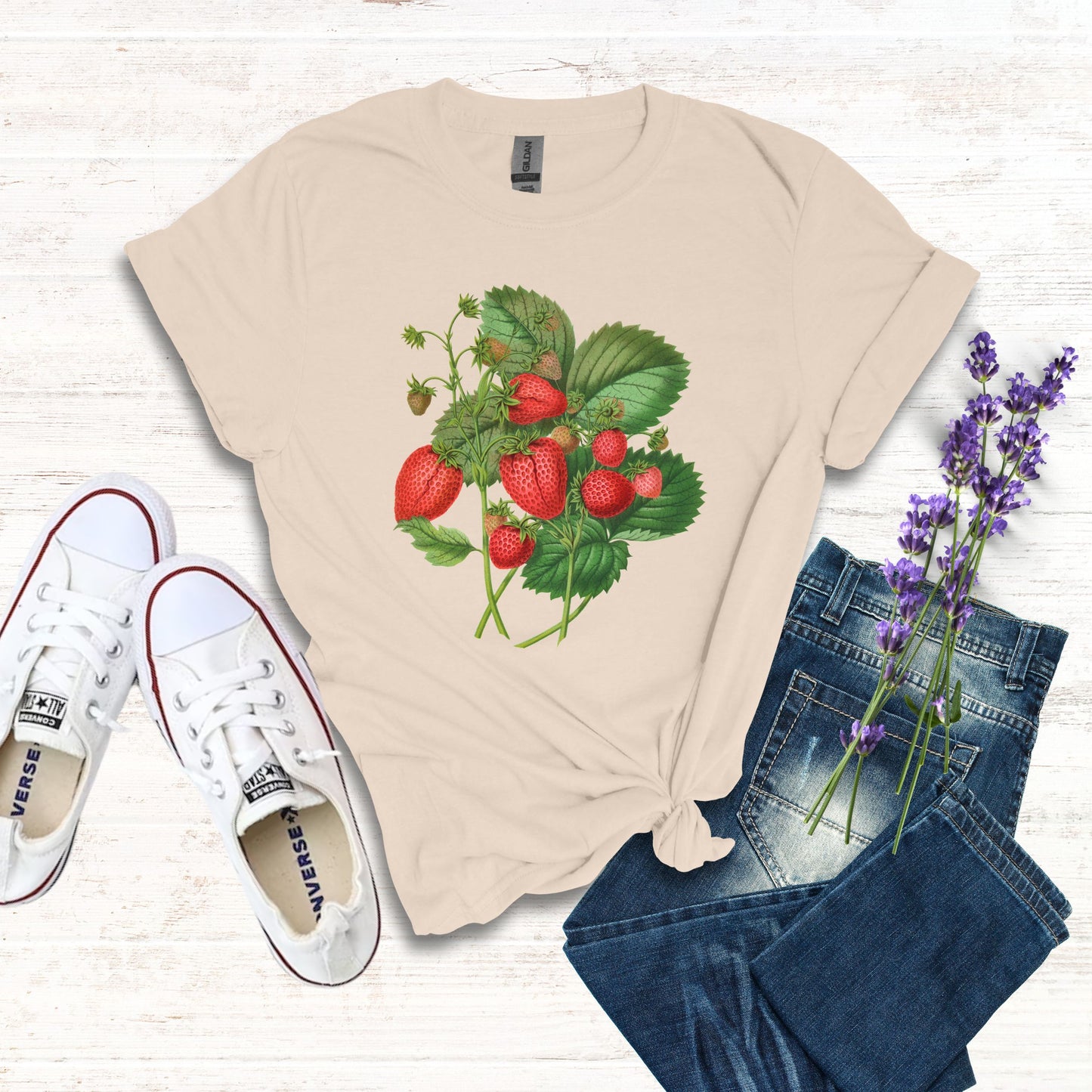 Aardbezien Strawberry Tee