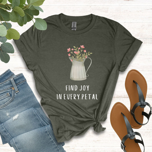 Find Joy in Every Petal Tee