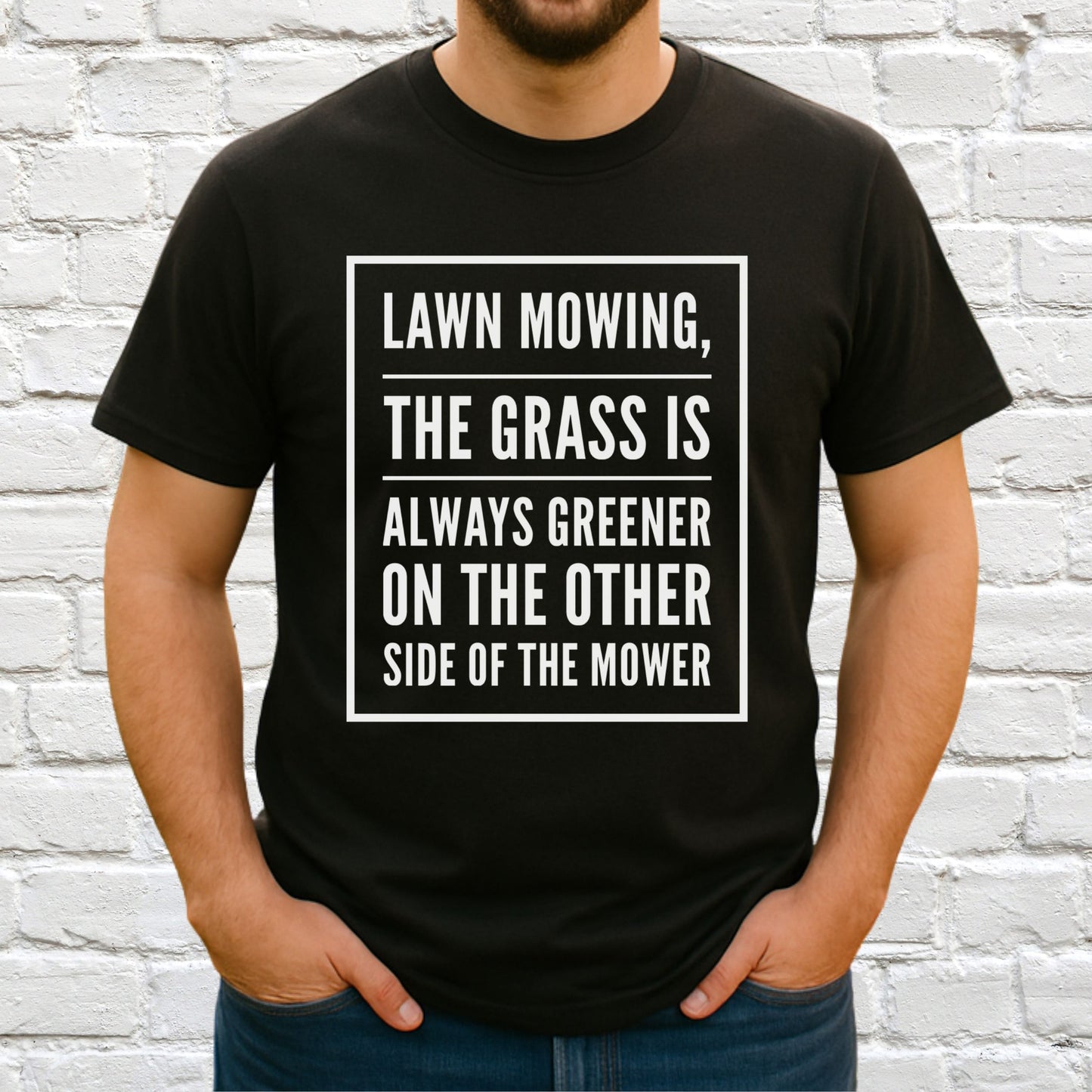 Funny Lawn Mowing T-Shirt